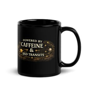 Powered by Caffeine & Bad Transits™ Mug