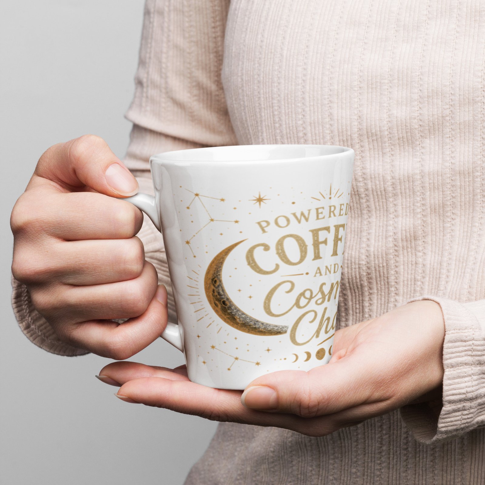 Cosmic Chaos Latte Mug - Image 3