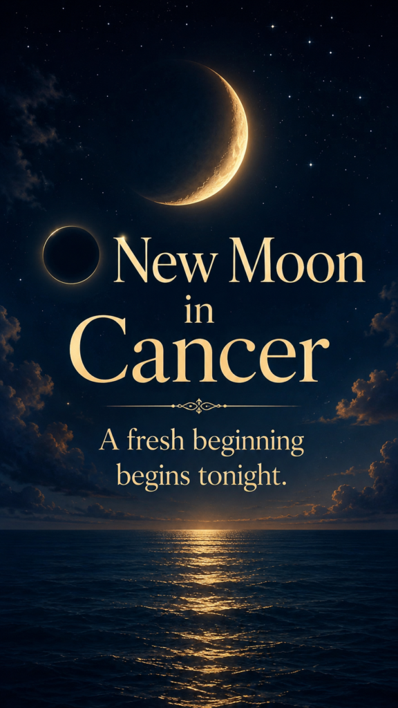 New Moon in Cancer