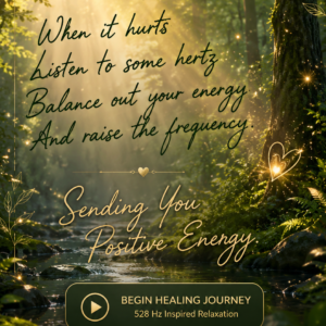528 Hz Healing Card