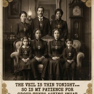 The "Group Text Ancestors" Hallows' Eve Meme Ecard