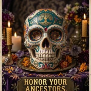 "Hydration & Heritage" Sugar Skull Meme Ecard
